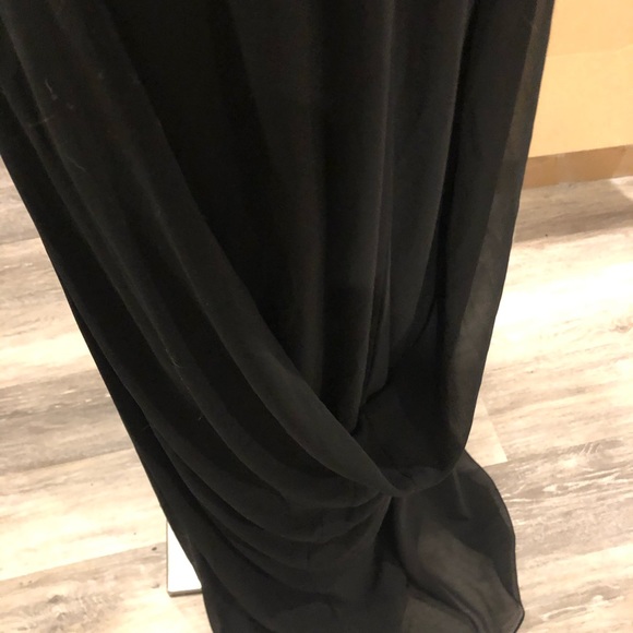 VINTAGE Bari Jay chiffon evening gown - Picture 8 of 8